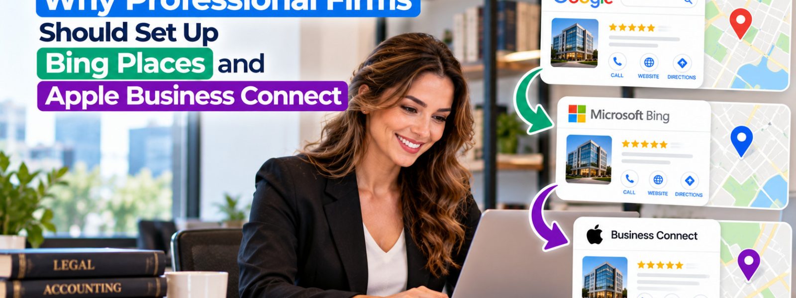 Beyond Google: Why Professional Firms Should Set Up Bing Places and Apple Business Connect
