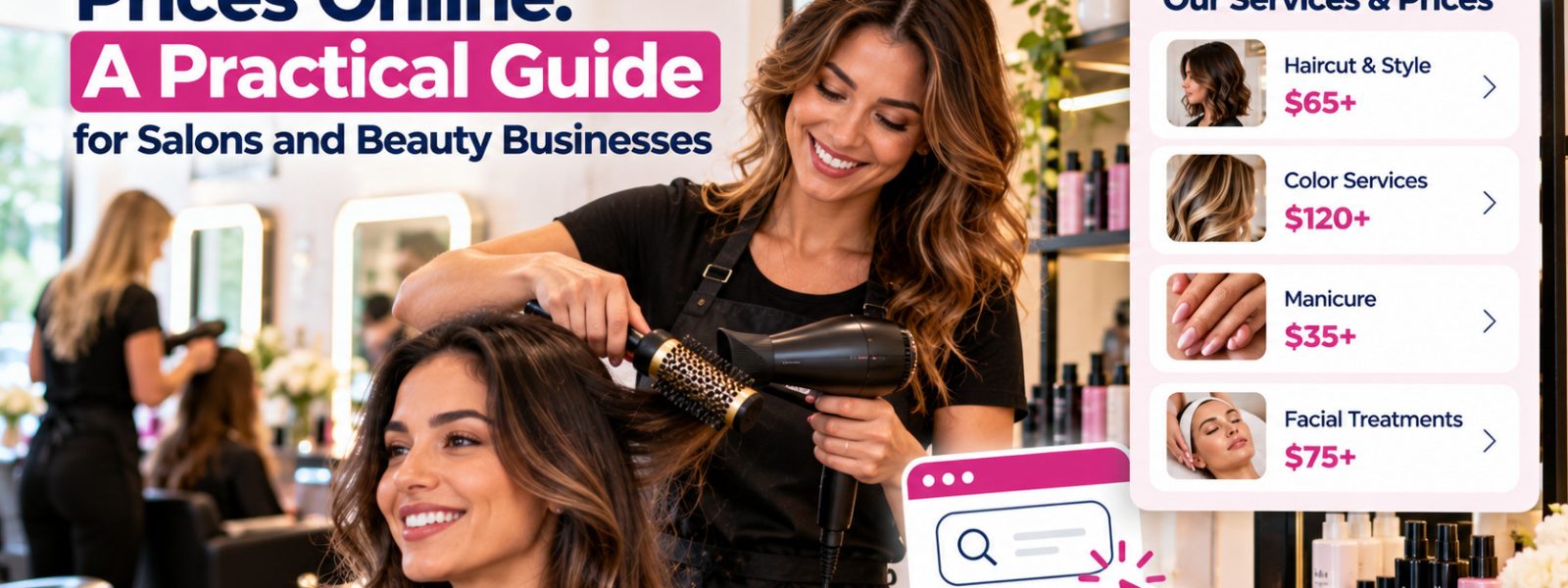 Showing Service Prices Online: A Practical Guide for Salons and Beauty Businesses